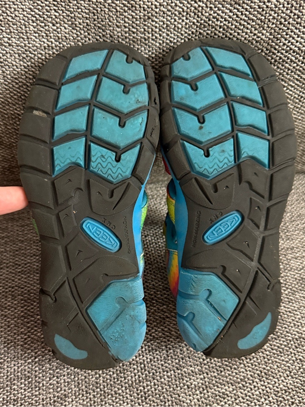 Keen Little Kids Seacamp II CNX  Tie-Dye Sandals 13C Used - Picture 12 of 17